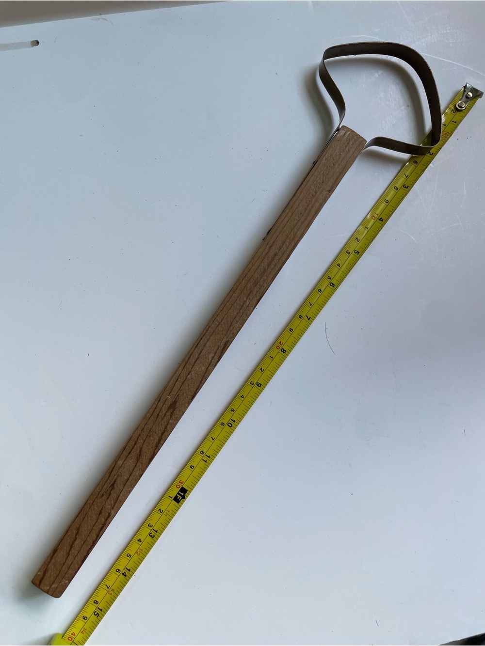 Large Pottery Tool with wooden Handle